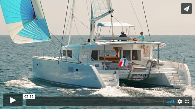 Link do filmu o katamaranie Lagoon 450