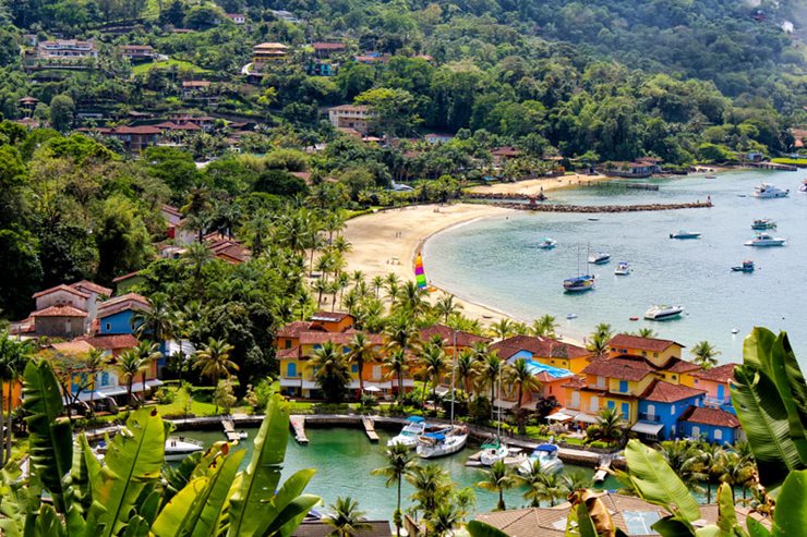 pięknie zagospodarowana marina w Brazylii